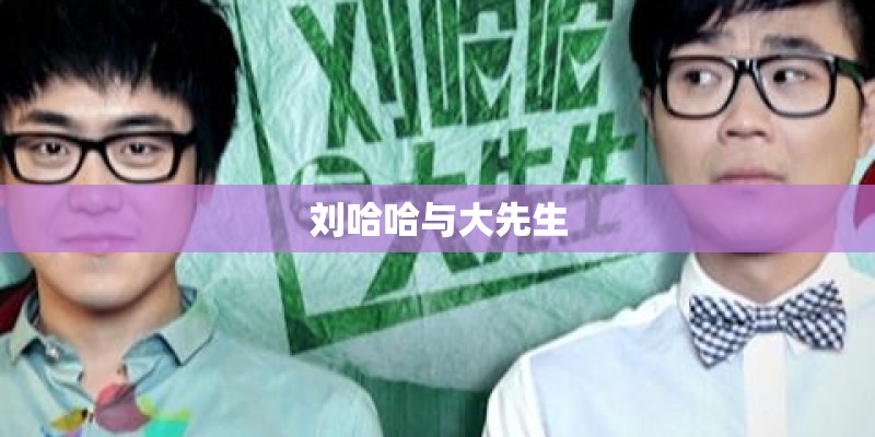 刘哈哈与大先生