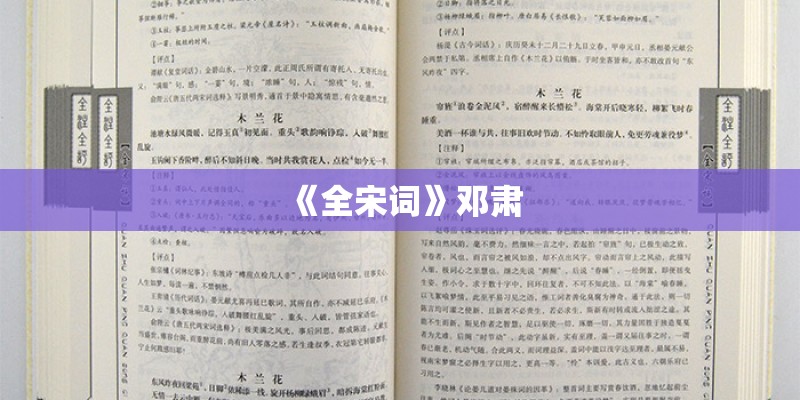 《全宋词》邓肃