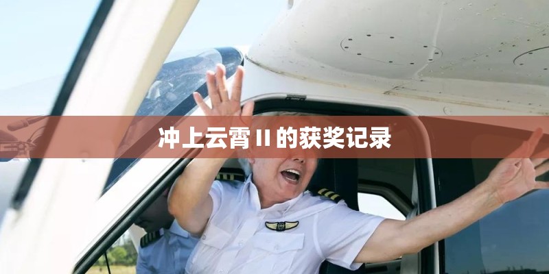 冲上云霄Ⅱ的获奖记录 冲上云霄Ⅱ的获奖记录