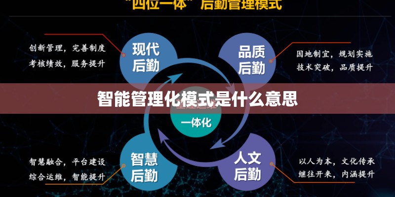 智能管理化模式是什么意思