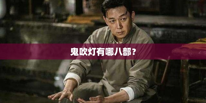 鬼吹灯有哪八部？
